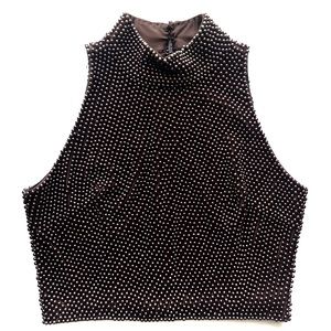 Victoria Royal Vintage Heavily Beaded Top